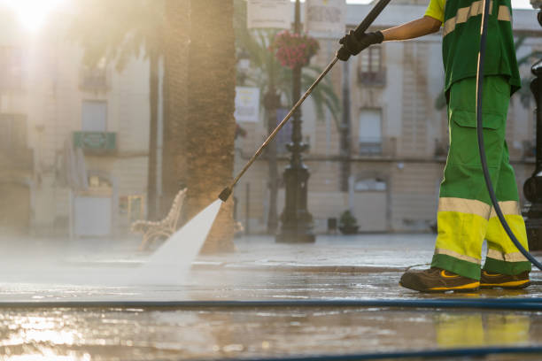 Post-Construction Pressure Washing in Boston, MA